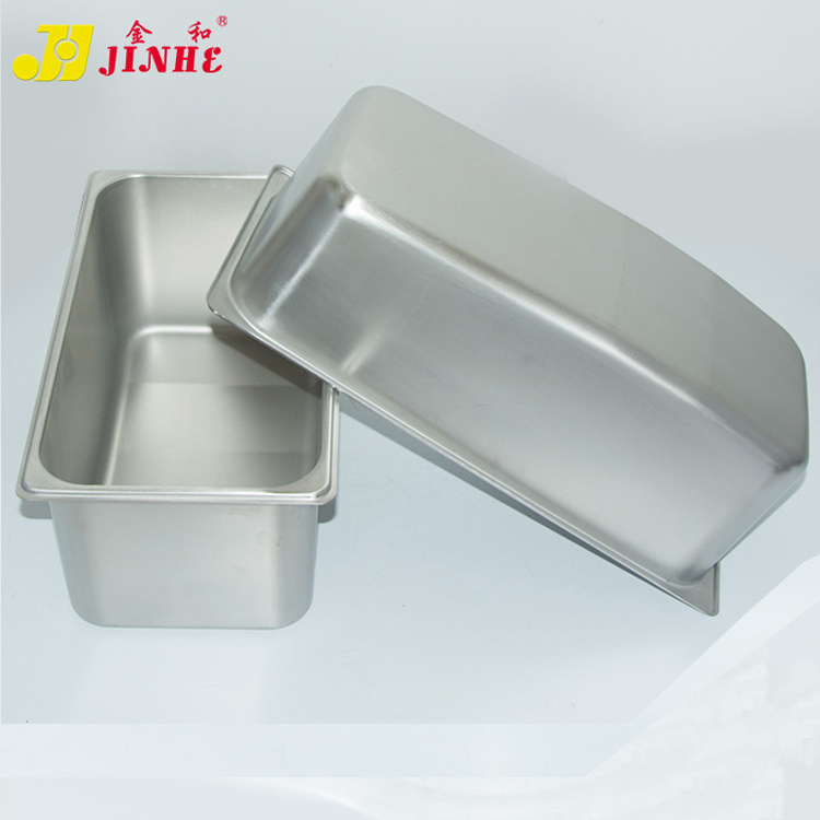 Hot sale 18L stainless steel ice cream container gelato pan