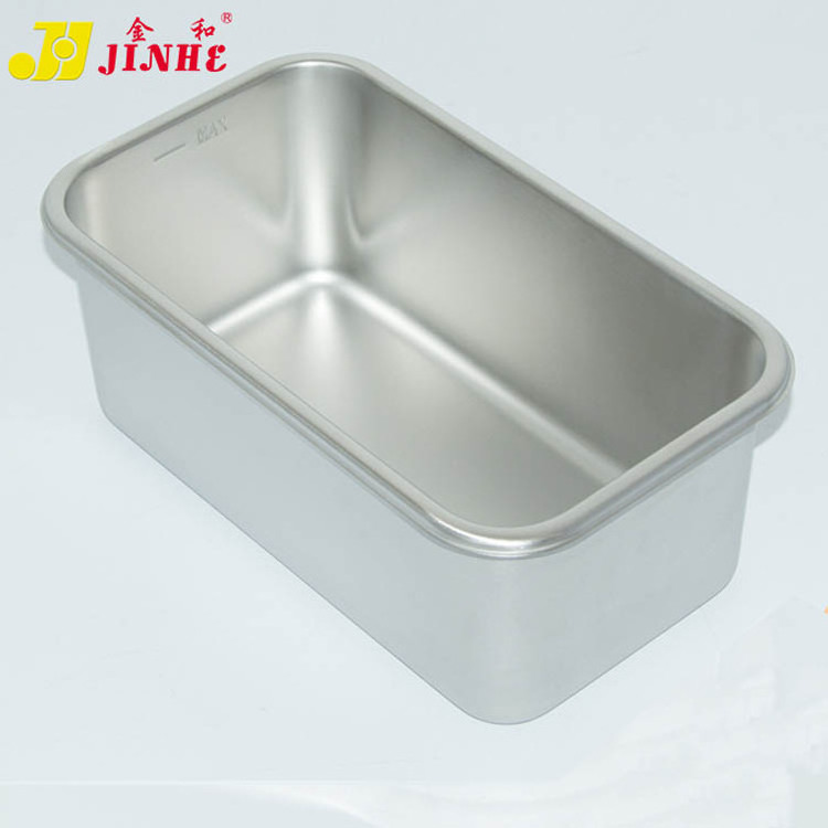 Hot sale 18L stainless steel ice cream container gelato pan