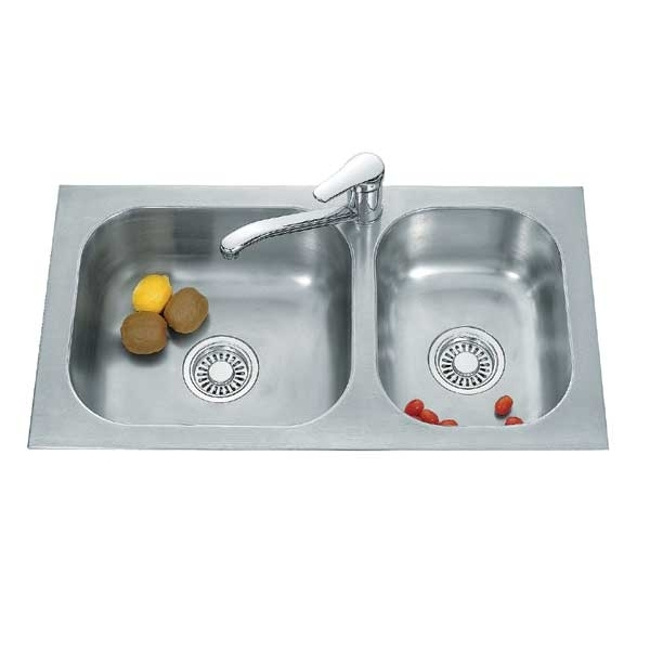 304 stainless steel double bowl commercial kitchen sinks single sink steel