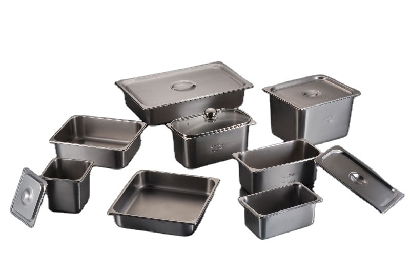 1/1 1/2 1/3 1/4 1/6 1/9 2/3 Customization Full Sizes Stainless Steel Containers Custom Gn Steam Pan For Hotels