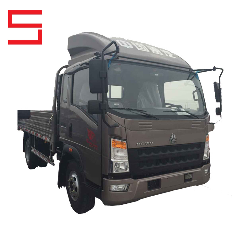 CHTC 4x2 4-6 Ton food usage Mini Cargo Truck Light Lorry Truck for sale