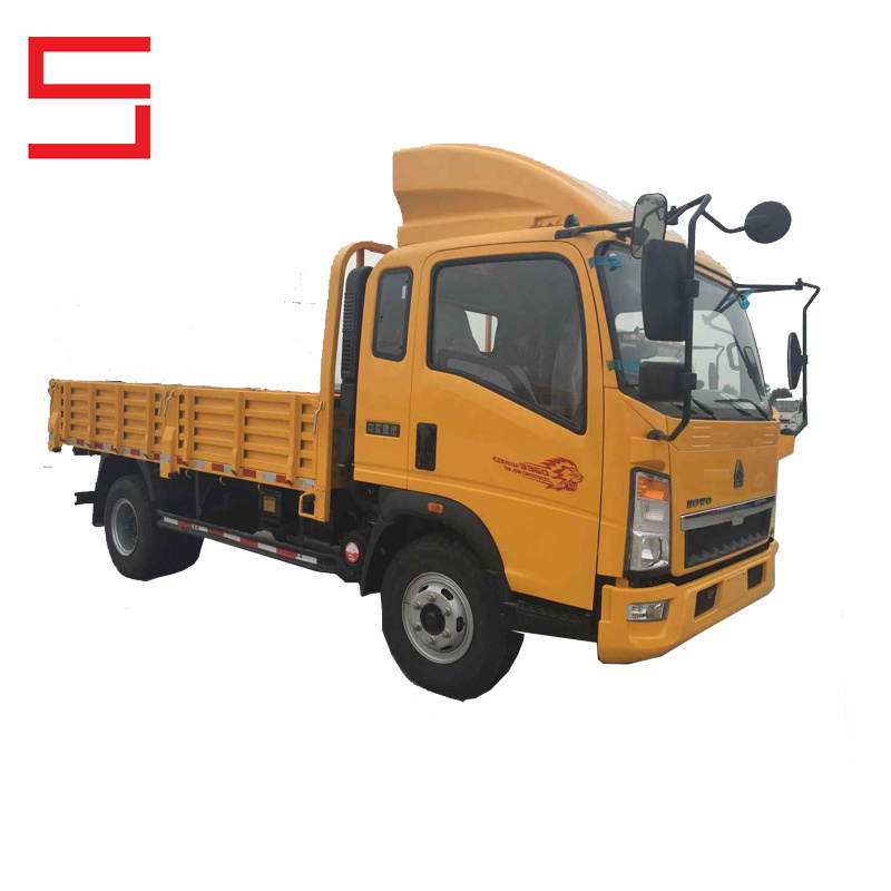 CHTC 4x2 4-6 Ton food usage Mini Cargo Truck Light Lorry Truck for sale