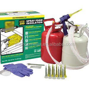 portable pu insulation foam spray foam insulation kit