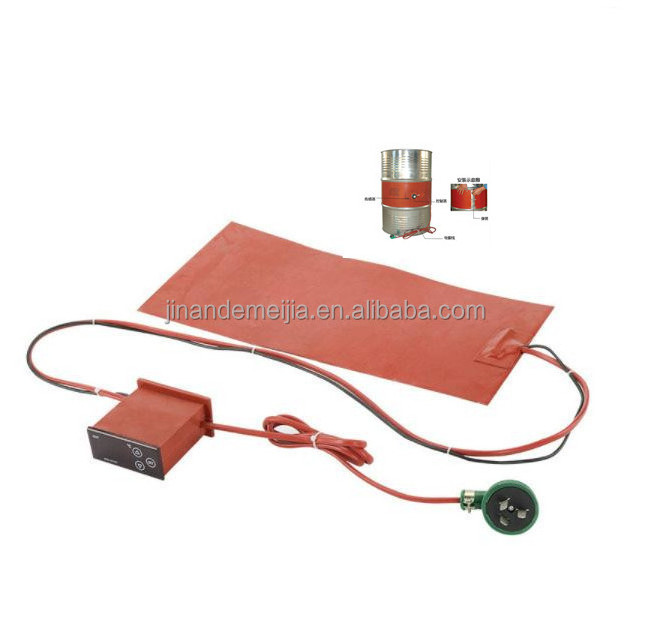 Industry 100L small drum barrels Flexible electric Silicone Rubber Drum heater Heating Belt