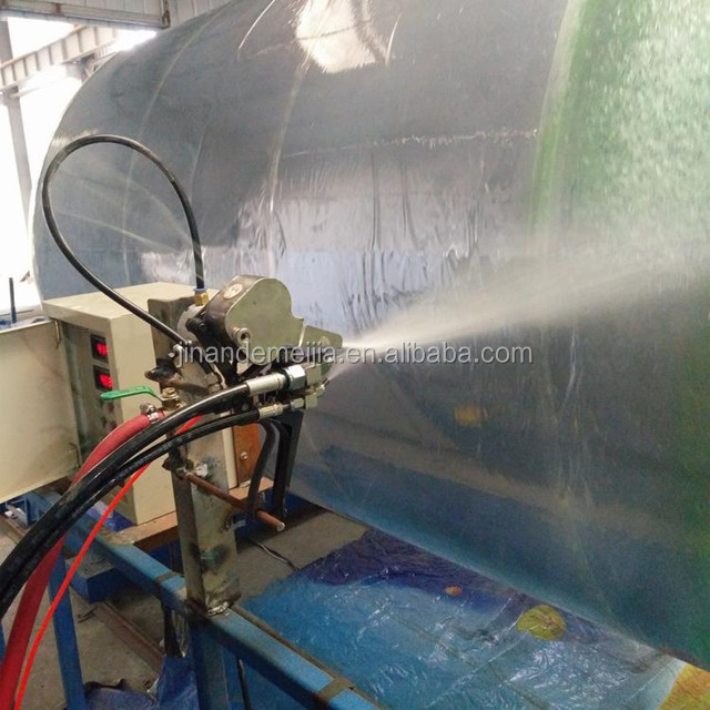 resin epoxy fiberglass sprayer machine