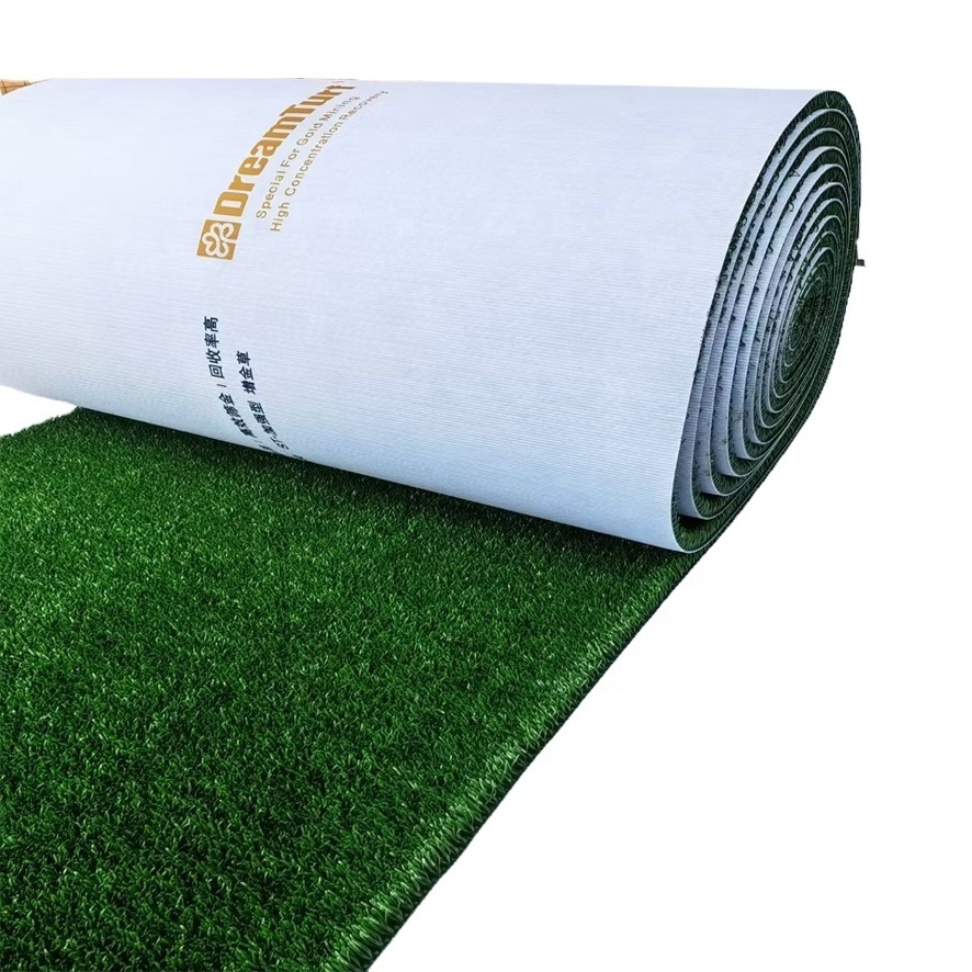 Artificial Grass Washing Dreamturf Gold Mining Plant Grass Mat Dream Gold Filter Mats for Nepal