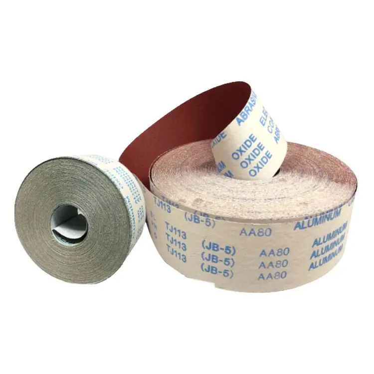 Sanding paper roll 60 grit zirconia for heavy duty grinding