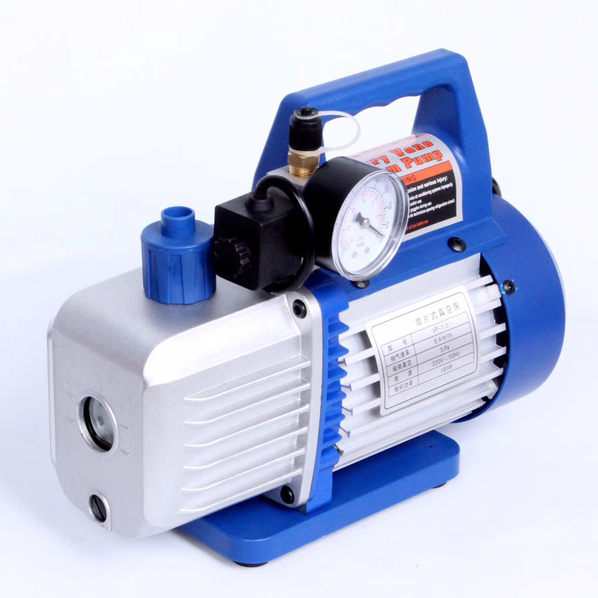 Single-Stage Rotary Vane Vacuum Pump 3CFM HVAC/Auto AC Refrigerant Recharging VE115N High quality and good price