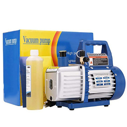 HVAC/R AC Refrigerant Recharging vacuum pump Single-Stage Rotary Vane Vacuum Pump 3CFM 1/4HP VE115N