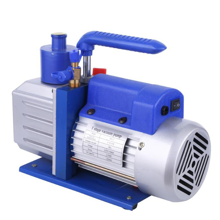 Single-Stage Rotary Vane Vacuum Pump 3CFM HVAC/Auto AC Refrigerant Recharging VE115N High quality and good price