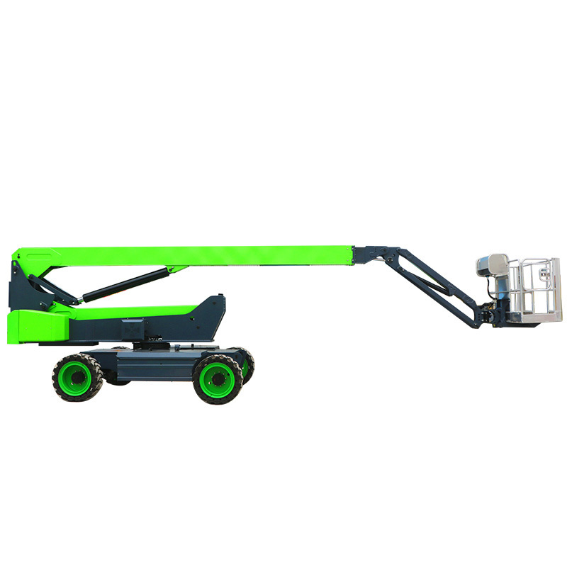 Electric Self-propelled High-altitude Working Car Cherry Picker 24m Electric Tractable Telescopic Articulated Boom Lift