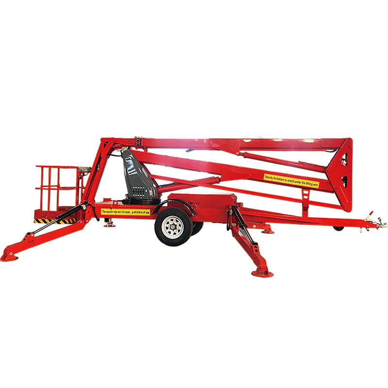 Cherry Picker/ High Quality 45.60ft Cherry Picker Tow Behind Cherry Picker Articulated Boom Lift For Sale