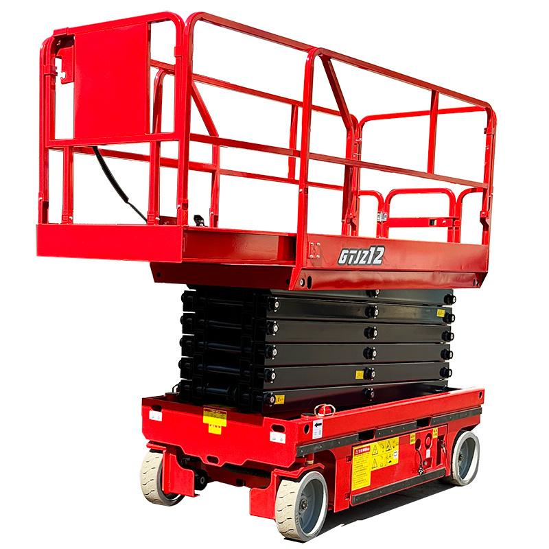 6 M Crawler Leg Aerial Work Vehicle Scissor Lift Table Mobile Working Platformspecial For Building Decoration Projects