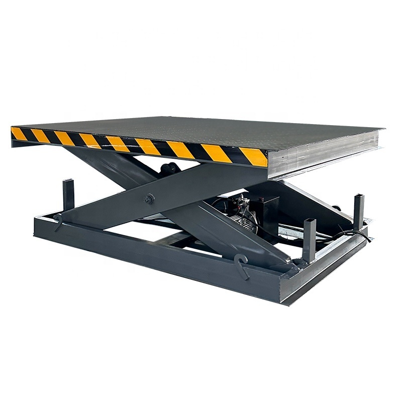 Customized Small Hydraulic Platform Freight Floor Scissor Lift Table Fixed Cargo Elevator