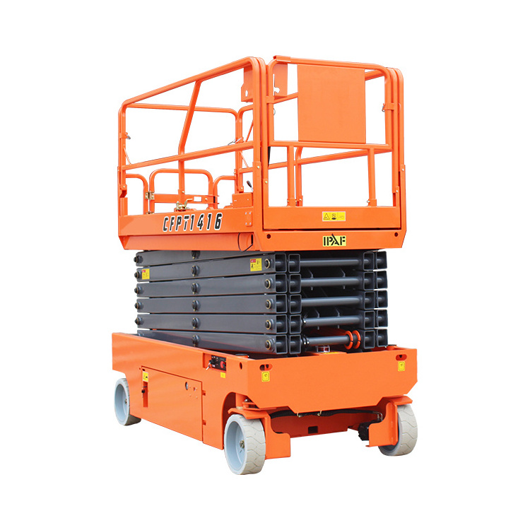 6 M Crawler Leg Aerial Work Vehicle Scissor Lift Table Mobile Working Platformspecial For Building Decoration Projects