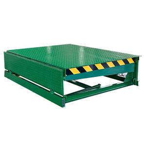 High-Strength Manganese Steel Hydraulic Warehouse Dock Leveler Telescoping Lift Truck Loading Ramp