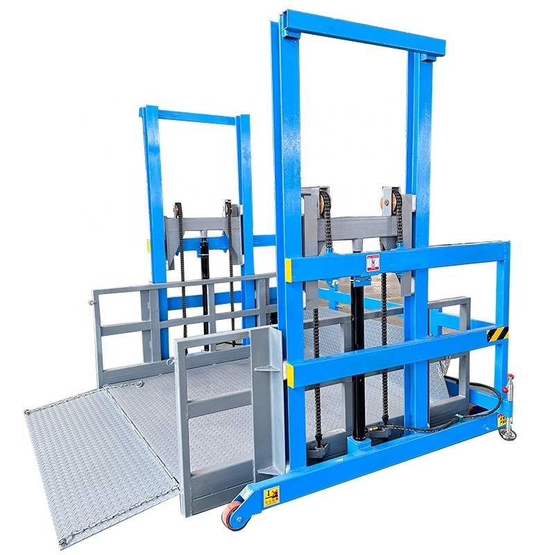 Loading And Unloading Lifting Platform Loading Capacity 2 Tons For Container Mobile Unloading Platform