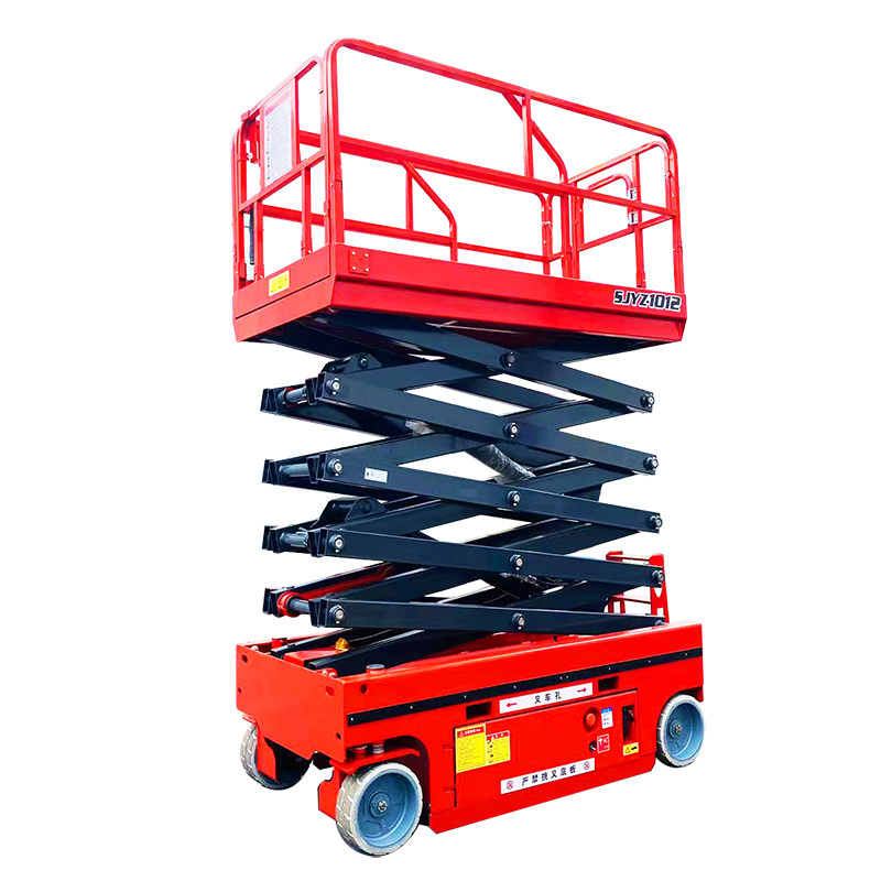 High Rise Hydraulic Window Cleaning Scissor Lift Self-propelled Electric Scissor Lift