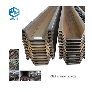 Hot Rolled Larsen U Z Type Steel Sheet Piles Sy295 S355 Sy390 Hot Rolled Used Steel Sheet Piles