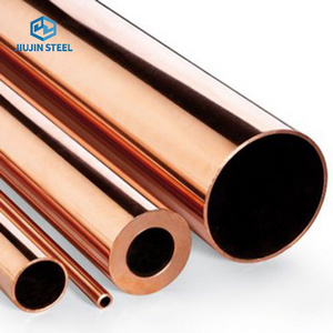 China Jiujin Metal Customized Size Copper Pipe Short Delivery Date Round Square Rectangular Copper Tubes