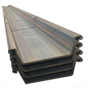 Manufacturers Plastic Sheet Pile U Type Seawall Retaining Wall Pvc Sheet Pile Vinyl Sheet Piling For Water Control Solution