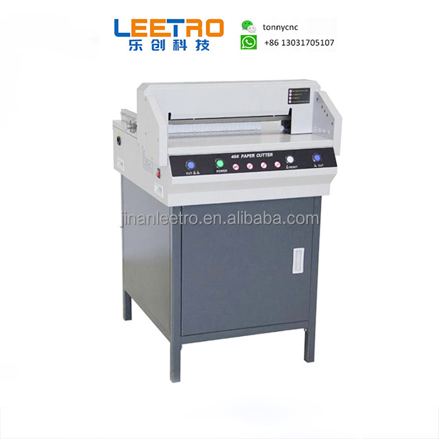 A3 450v stack electric guillotine paper cutter , paper cutting machine for sale