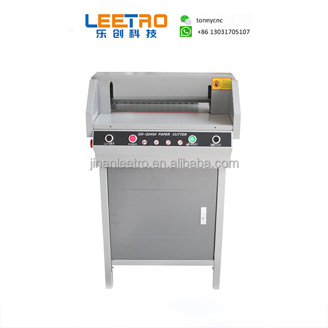 A3 450v stack electric guillotine paper cutter , paper cutting machine for sale