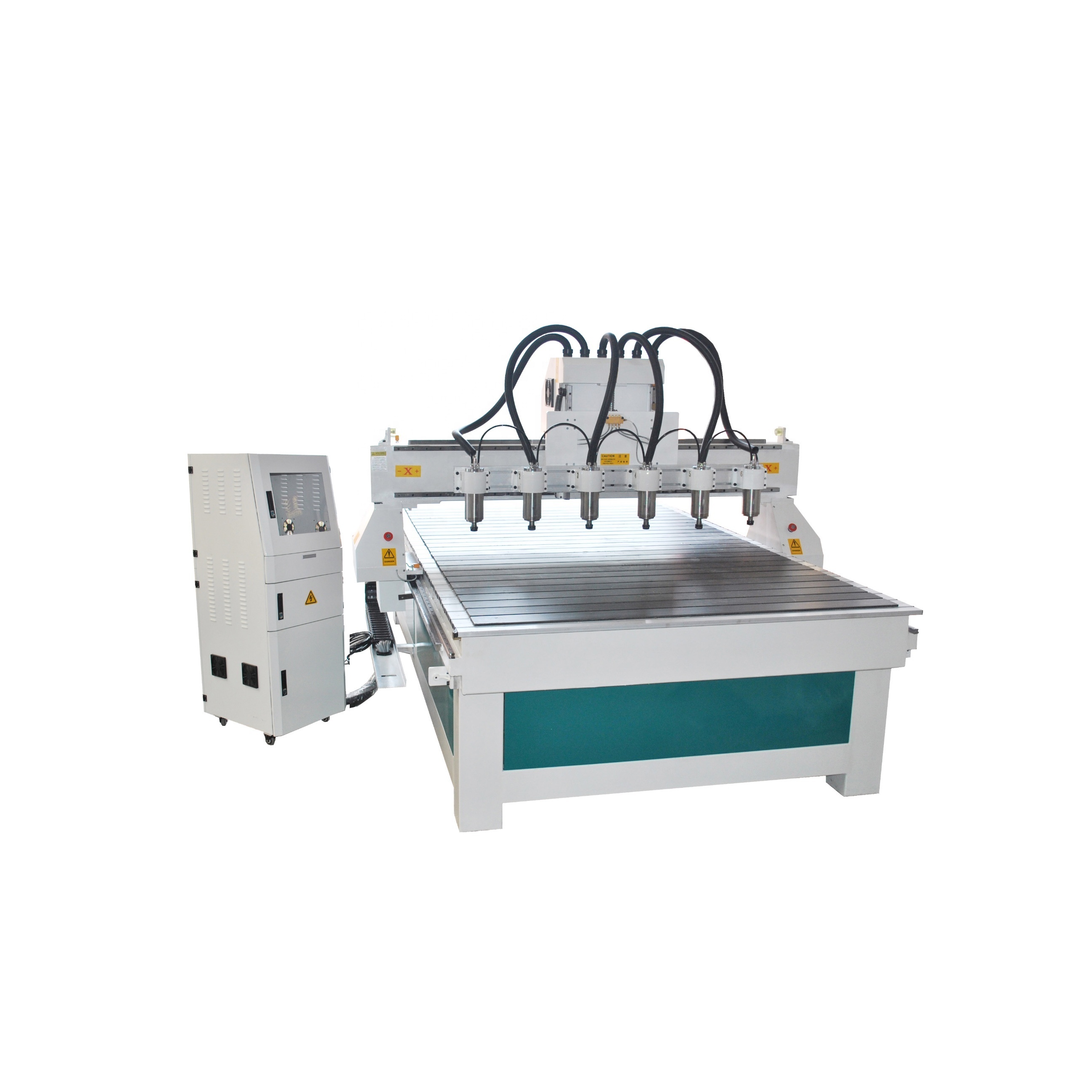 multi heads multi 8 spindles 3d engraving carving cnc router machine