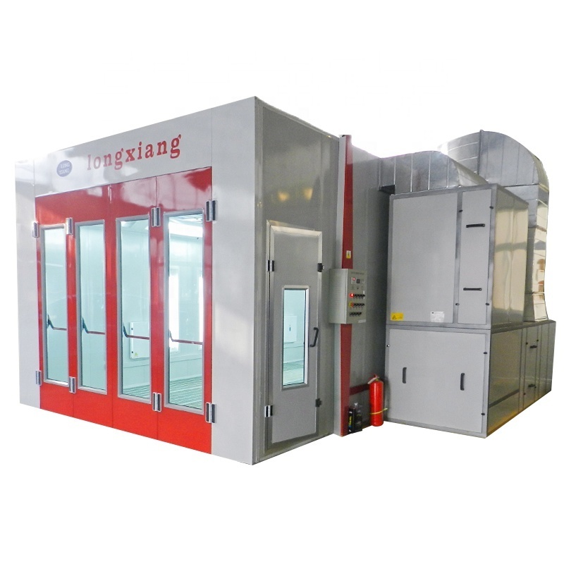 Thermal Spray Booths Industrial CNC Automotive Paint Booth / Car Paint Oven Spray Booth