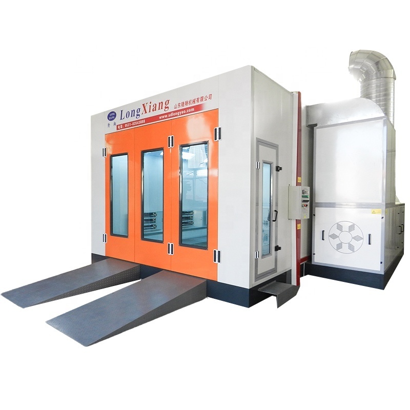 Thermal Spray Booths Industrial CNC Automotive Paint Booth / Car Paint Oven Spray Booth