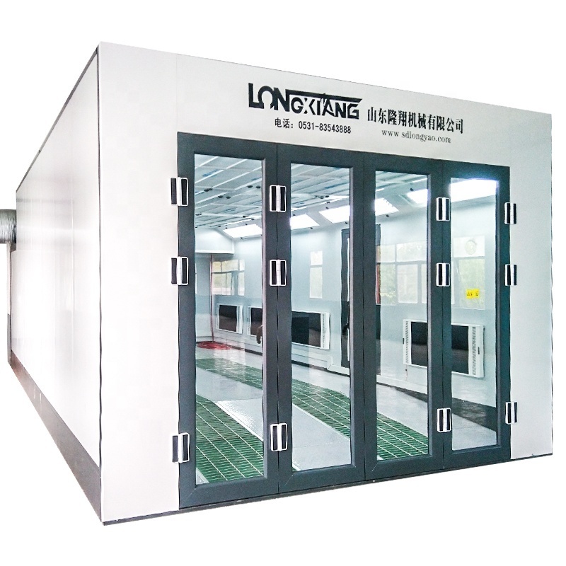 LX-D3 Downdraft electrical heating paint booth automotive painting booth with luxury setting spray booths paint box