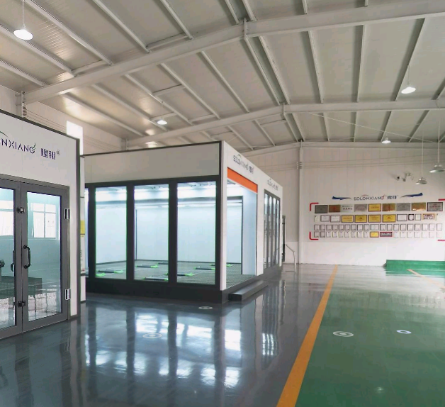 CE 2023 NEW design ce approved paint booth Safe and Explosion-proof Paint Booth spray paint booth cheap car painting room