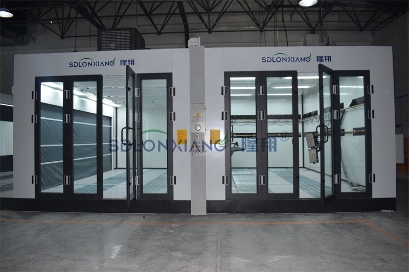 CE 2023 NEW design ce approved paint booth Safe and Explosion-proof Paint Booth spray paint booth cheap car painting room