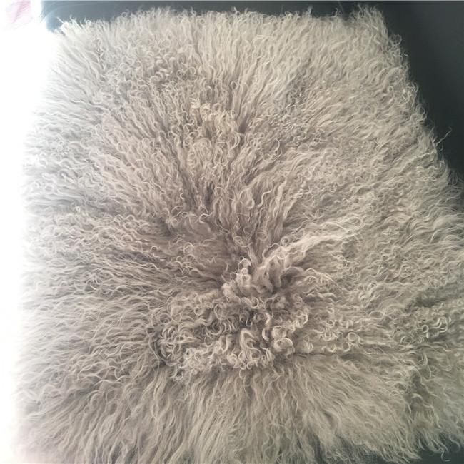 Long Hair Mongolian Goat Hair Fur throw