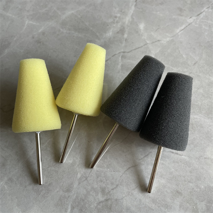 Small Tyre Buffing Car Polishing Cone Foam Pad