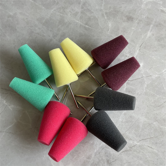 Small Tyre Materials Polishing Pads Cone Foam Pad