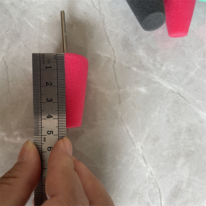 Small Tyre Materials Polishing Pads Cone Foam Pad