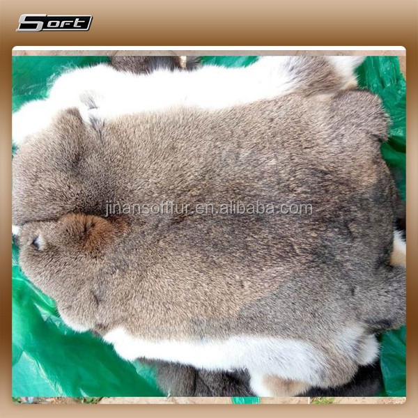 Genuine Raw Chinchilla Rabbit Fur Pelt for sale cheap price