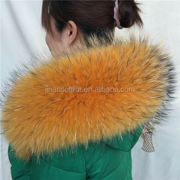 Reasonable Price Super Soft Quality Badger Fur raccoon fur Collars