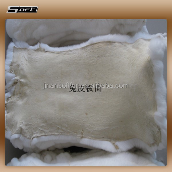 Genuine Raw Chinchilla Rabbit Fur Pelt for sale cheap price