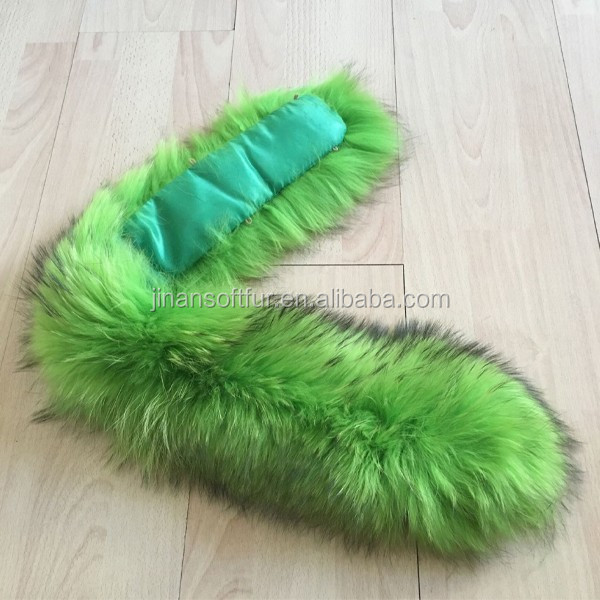 Reasonable Price Super Soft Quality Badger Fur raccoon fur Collars