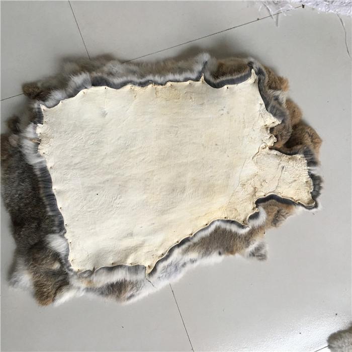 Genuine Raw Chinchilla Rabbit Fur Pelt for sale cheap price