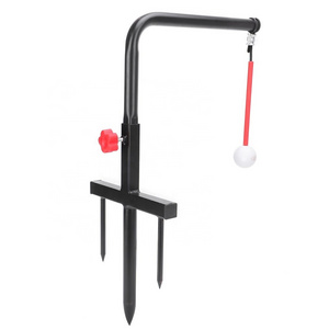 Outdoor and Indoor Sports Golf Practice Golf Metal Training Aids Stretchable Swing Trainer Machine for Swing Practice