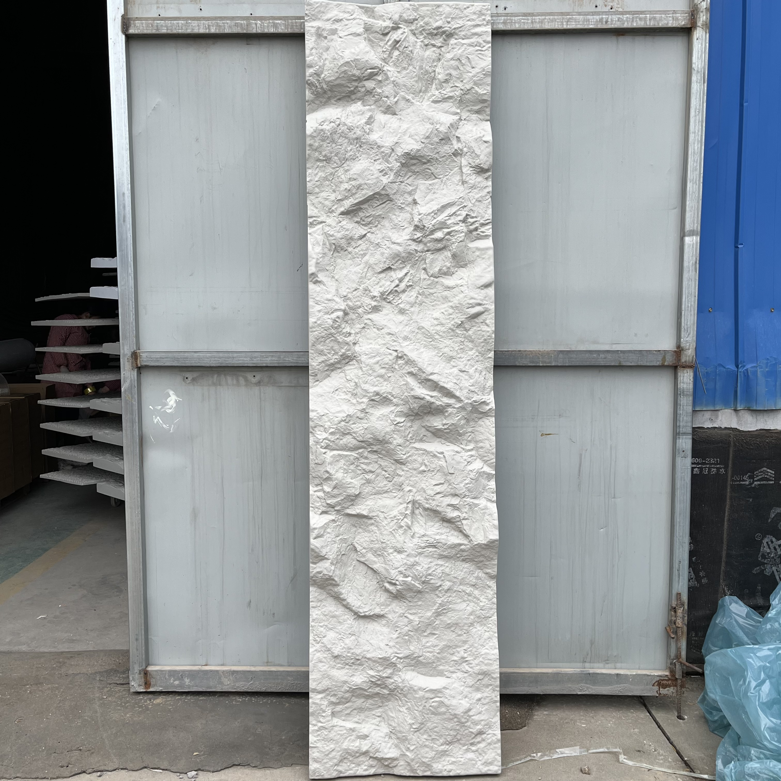 Lightweight polyurethane PU stone indoor and outdoor wall panels exterior simulated stone 3D Wall panel board