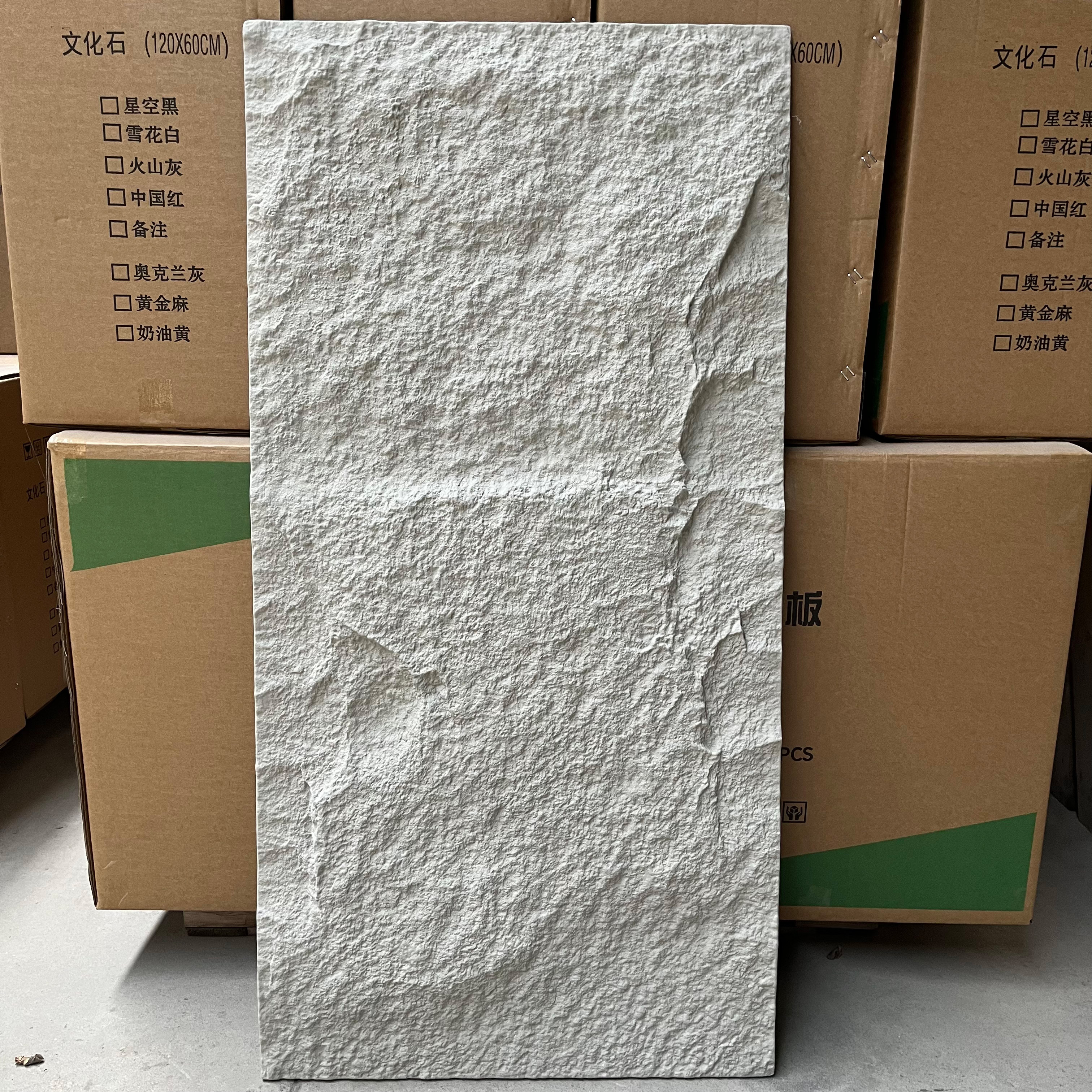 2023 The hottest decoration material PU artificial culture stone interior and exterior PU faux stone one panel one wall