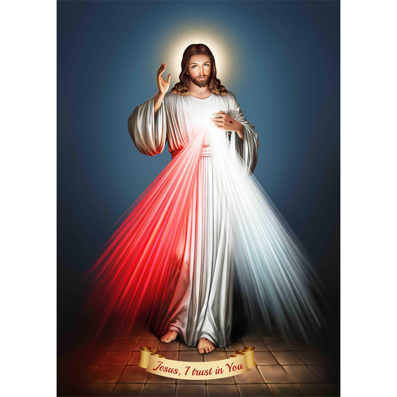 Home wall decoration Jesus like pvc adhesive sticker self-adhesive decorative wall sticker 30x45cm Religious Wall Sticker