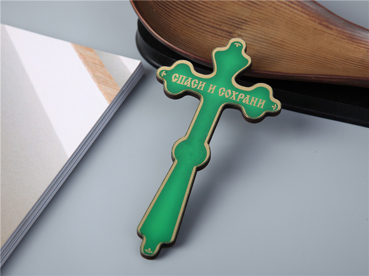 Handmade Catholic St Benedict Cross Wooden Crucifix Pendant Wooden Cross for Gift pendant