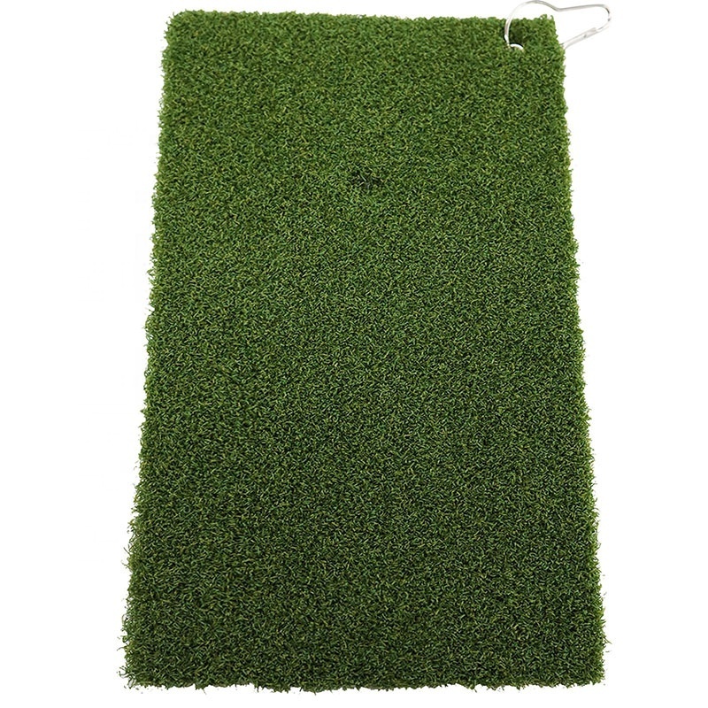 Wholesale Custom Golf Mini Putting Mat Turf 35*20cm Artificial Grass Golf Practice Hitting Mat Indoor Driving Range Putting Mat