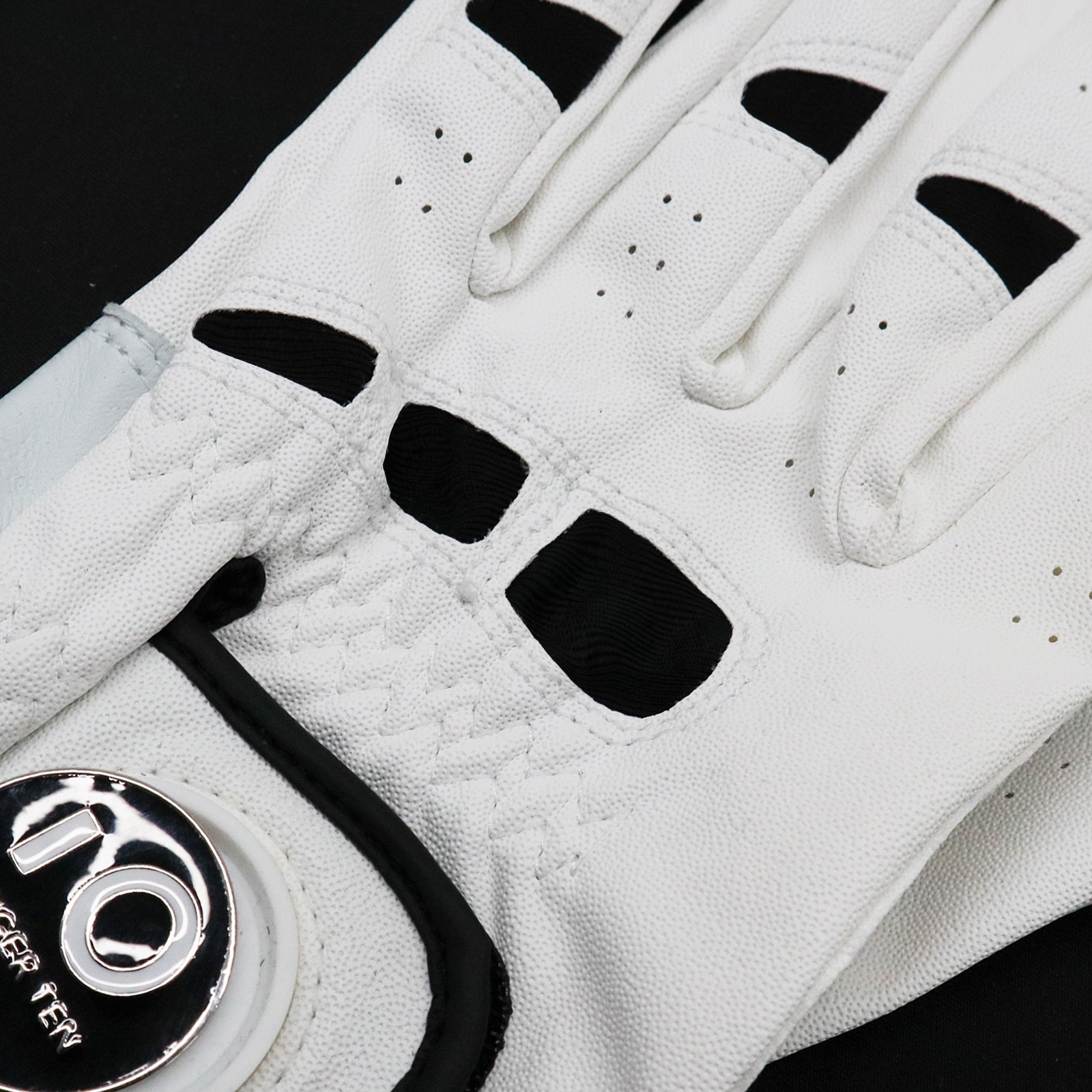 China Manufacture Golf Glove With Magnetic Ball Marker PU Leather Custom Logo Waterproof Printed For Best  Prices