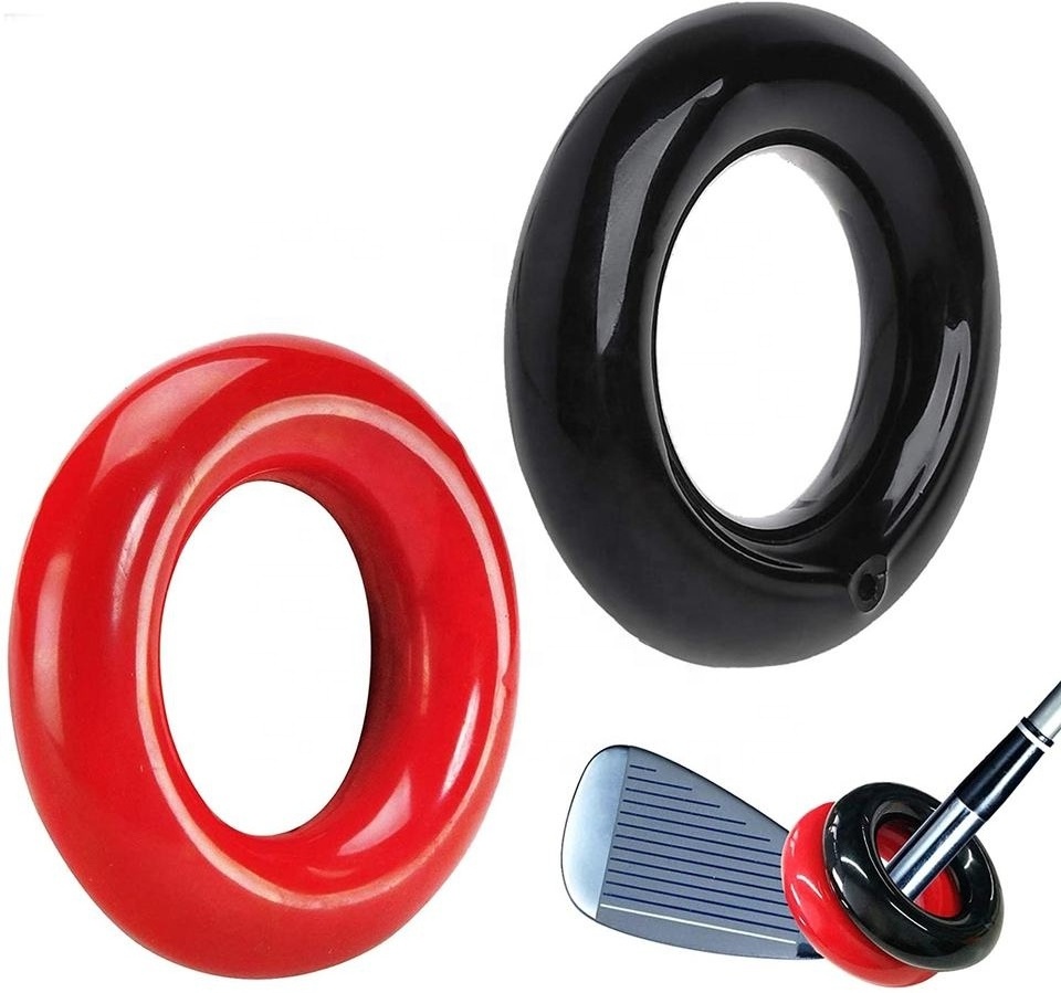 Wholesale Custom Golf Club Swing Weighting Ring Round for Golf Swing Speed Practice Trainer Golf Training Aid  Practice Tool